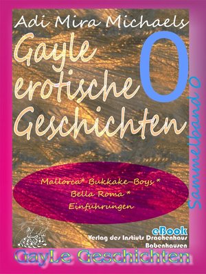 cover image of Gayle erotische Geschichten--Sammelband 0